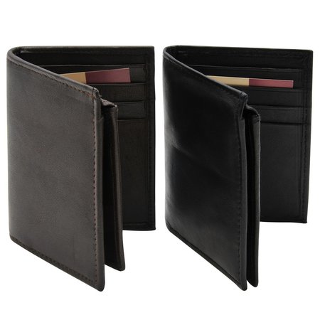 BLACKCANYON OUTFITTERS BCO RFID BIFOLD WALLET/ L-SHAPE/ BK/BR BCO5654RFID